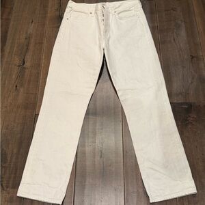 Citizens Of Humanity Cream Jeans